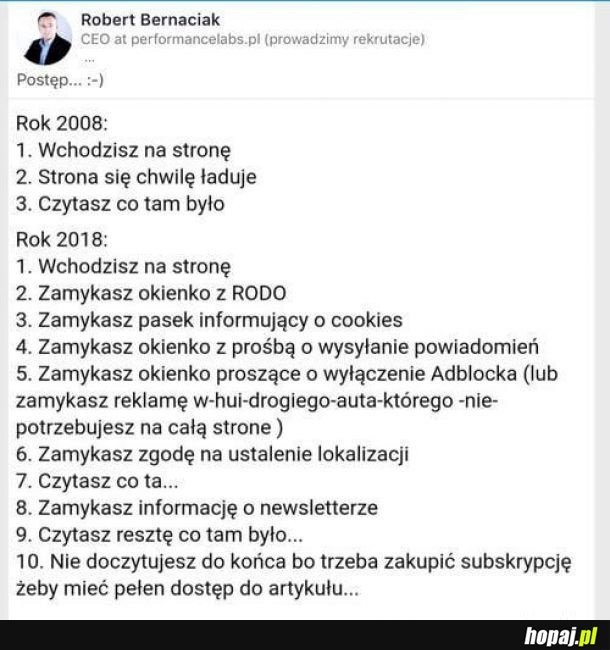 Tak było...