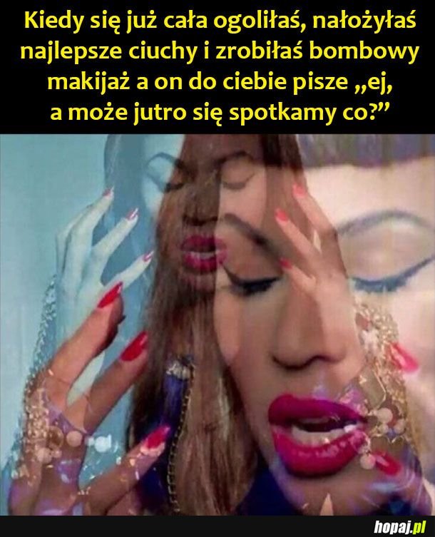 No żesz...