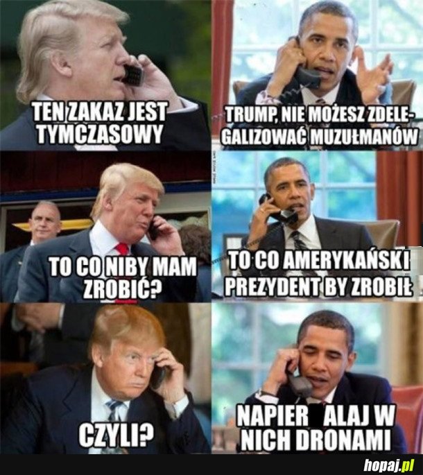 NIEŁATWO BYĆ PREZYDENTEM USA