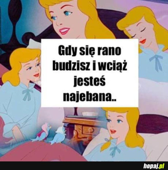 TO UCZUCIE O PORANKU