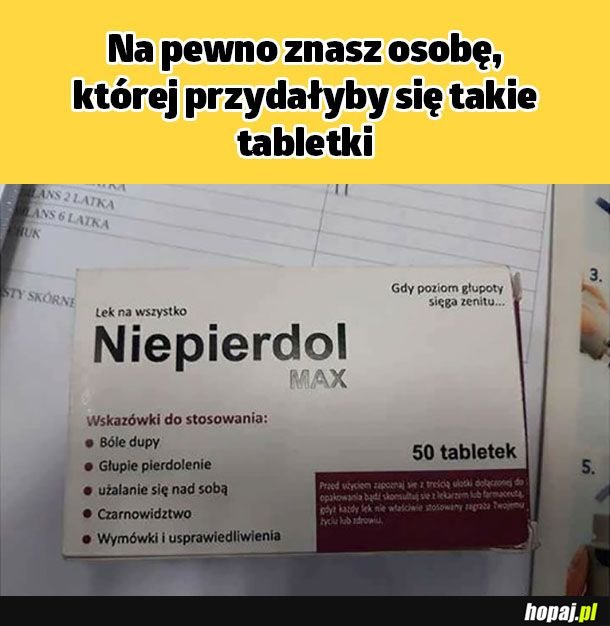  Potrzebuje tego