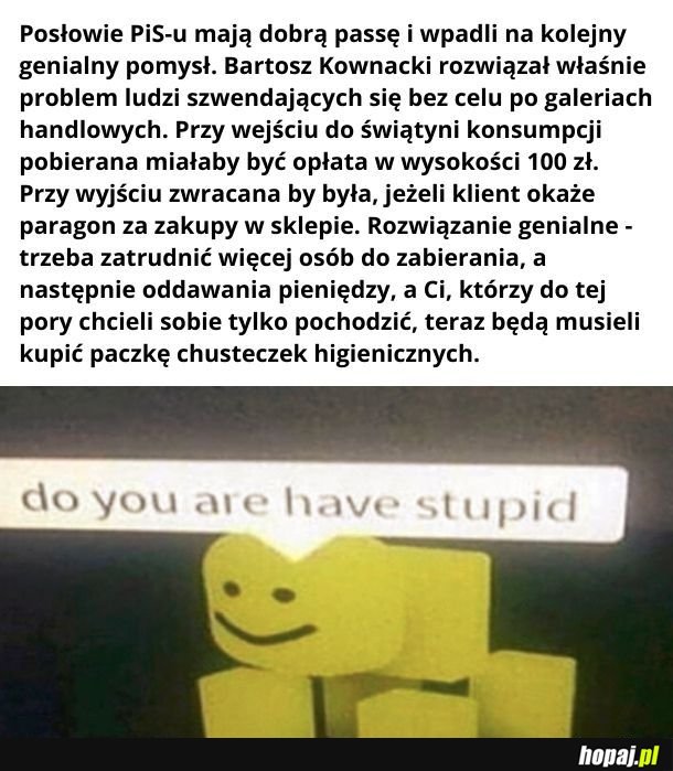 Świetny pomysł!