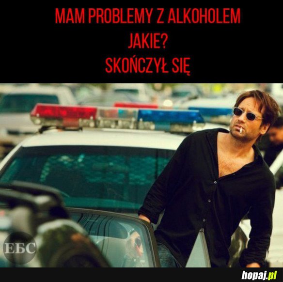 Problem z alkoholem