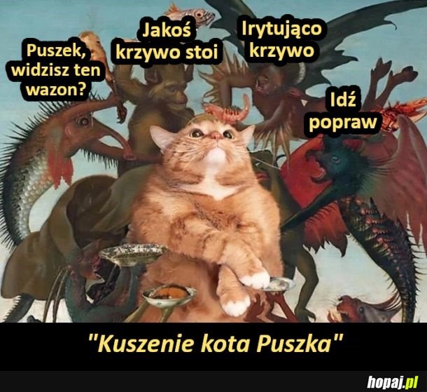 'Kuszenie kota Puszka'