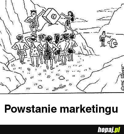 Powstanie marketingu