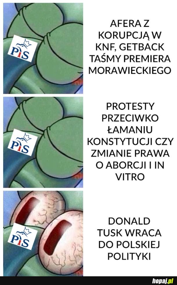 Tymczasem u partii rządzącej