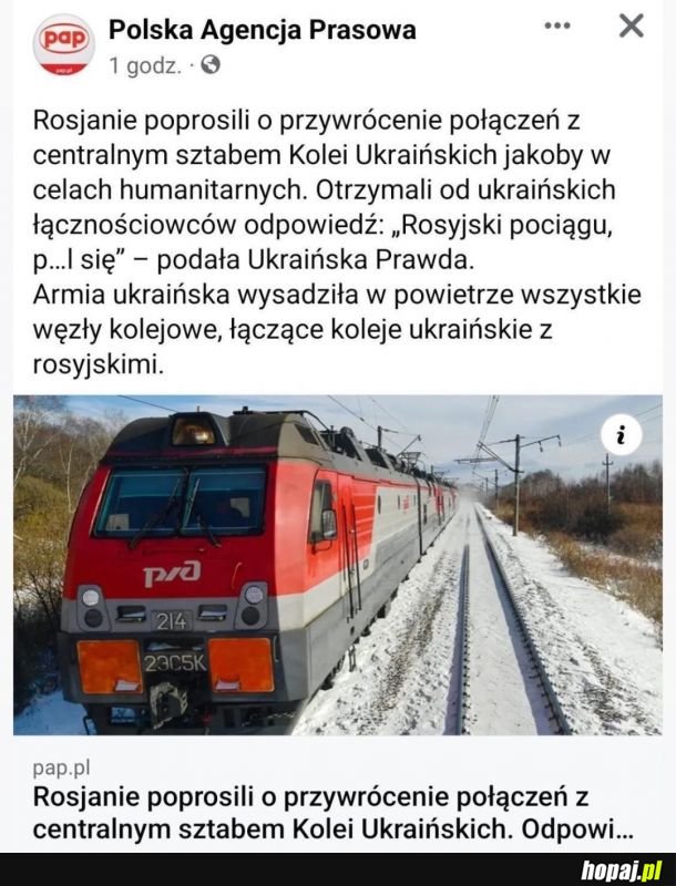 Rosyjski pociągu, p***l się