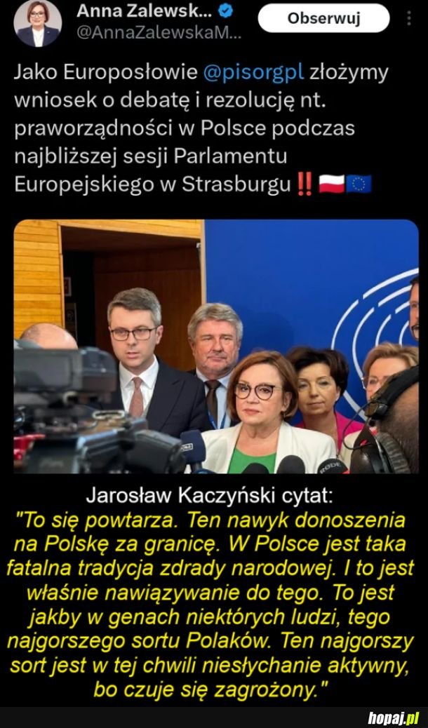 Kaczyński ostro o PIS