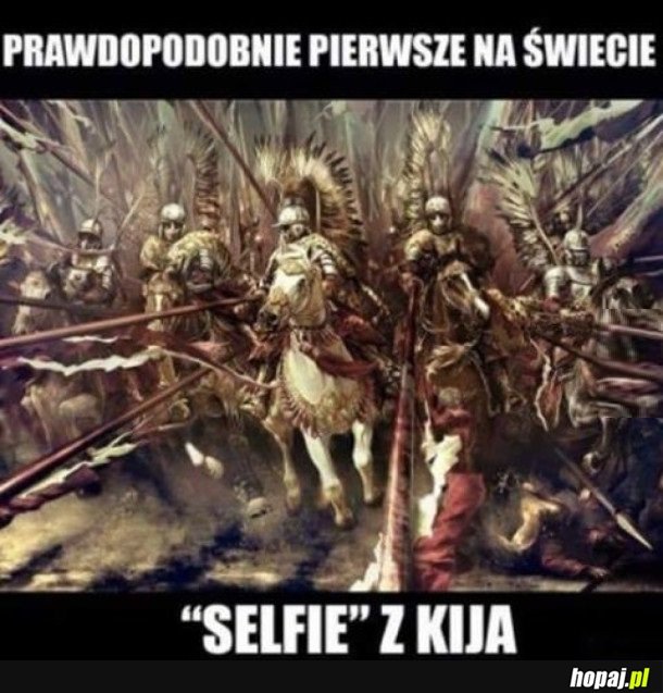 PIERWSZE SELFIE