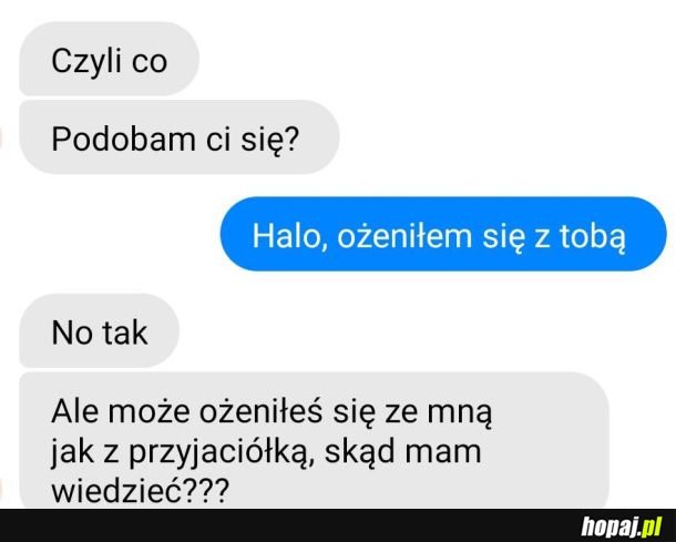 Skąd ona ma wiedzieć