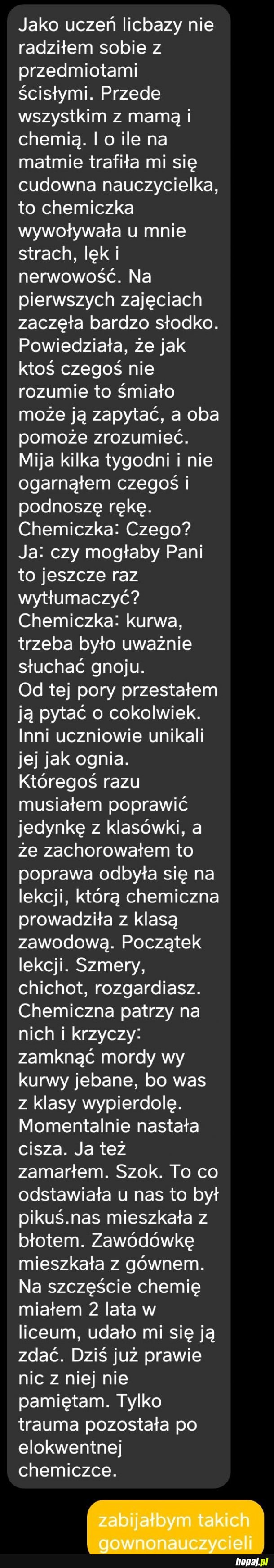 Patoszkoła na polskiej wsi 