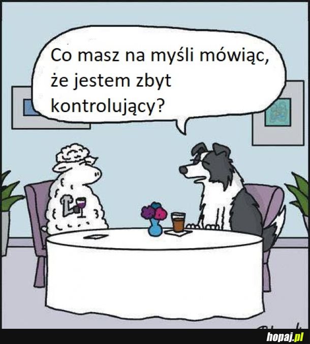 Kontrolujący piesek