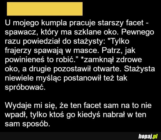 Dobre rady od starszego fachem kolegi