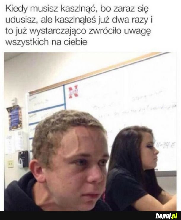 Zaraz mnie wywali facetka