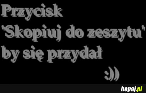 Taki przycisk, by się przydał