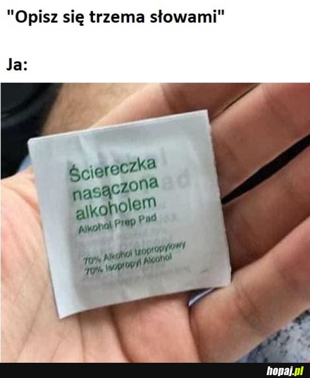 Tak... Tak... To ja