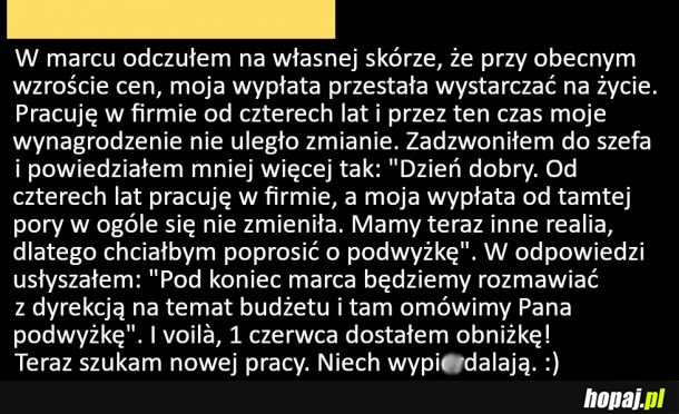 Podwyżka