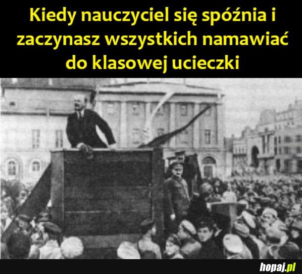 Wychodzimy towarzysze