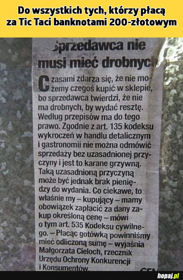 Pamiętajcie!