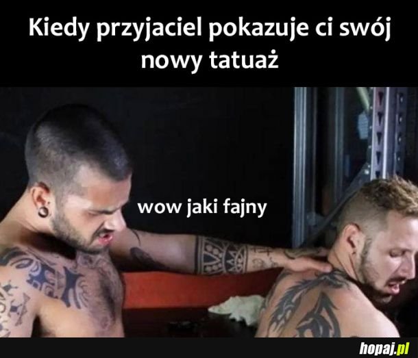 Nowy tatuaż 