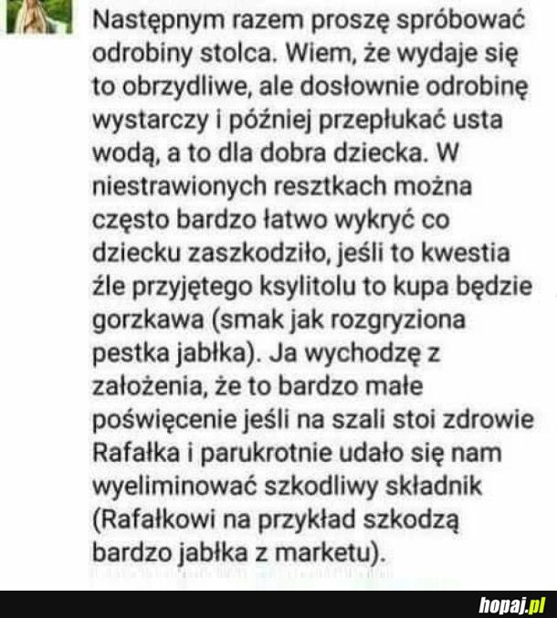 Rafałek jeszcze nie wie