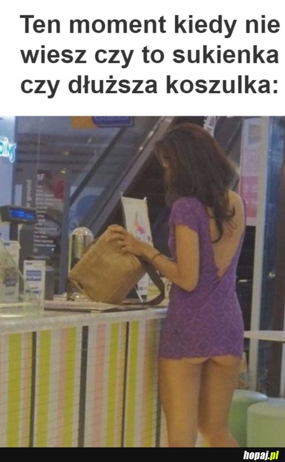 KOSZULKA CZY SUKIENKA