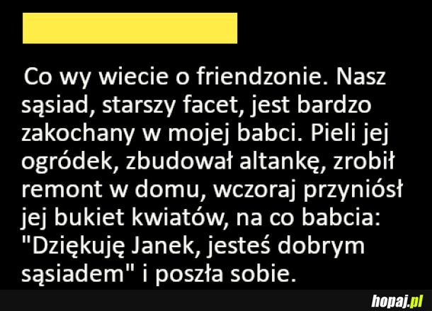 Co wy wiecie o friendzonie