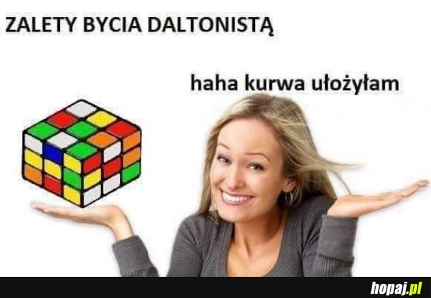 Daltonista to ma życie !