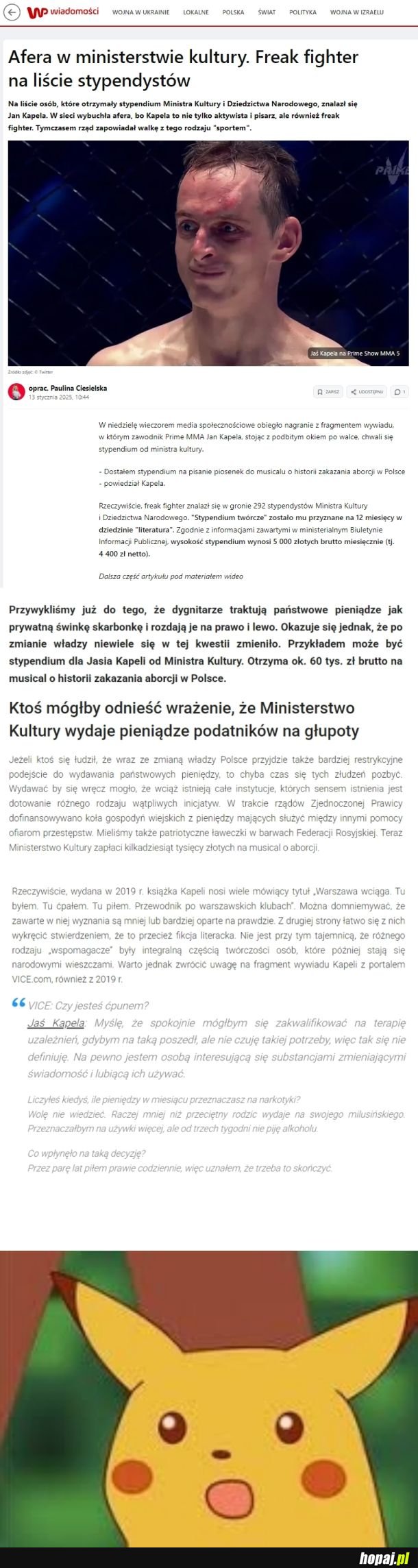 Hej #Frajerzy_PL! może i &quot;ni ma piniędzy&quot;, ale kultura wymaga by wspomagać ć***e fajnych ludzi