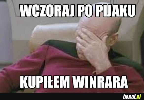 Przegrałem...