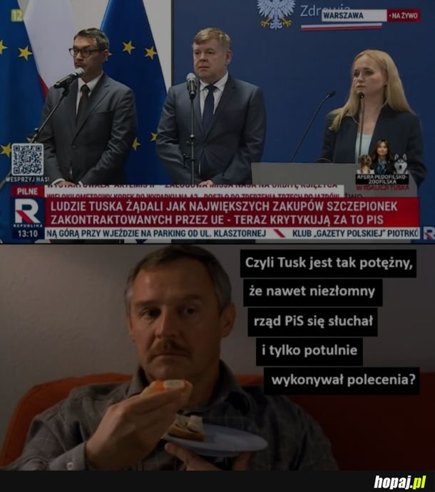 Dla Tv Republika kurvą jest logika xD
