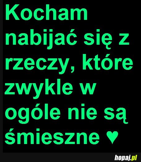 Kocham...