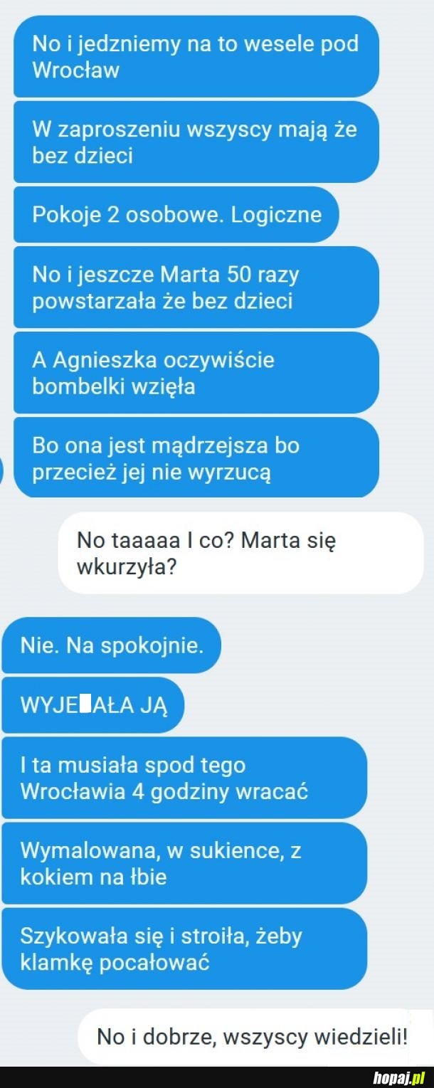 Bez bombelków, to znaczy bez bombleków