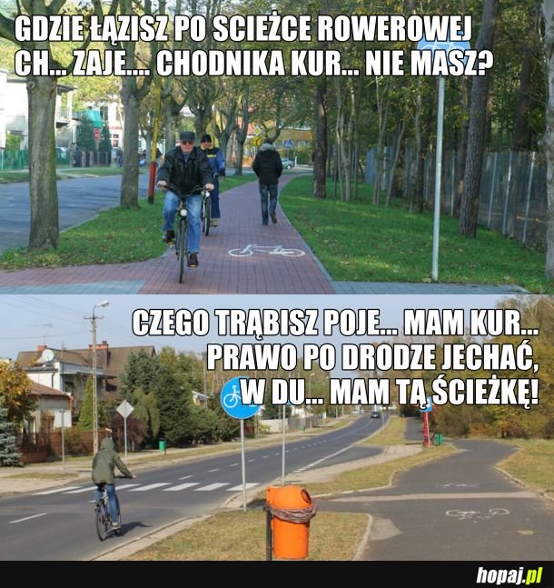 Pedalarze...