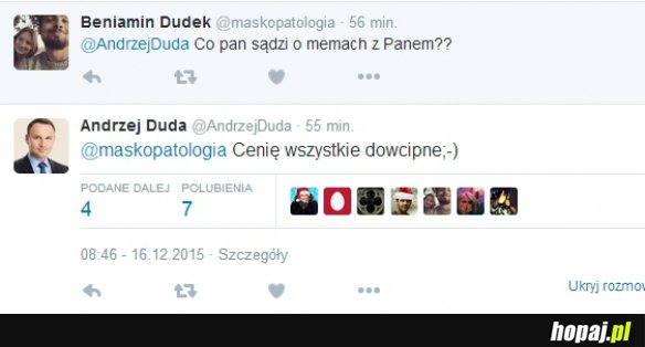 Jest poparcie ...