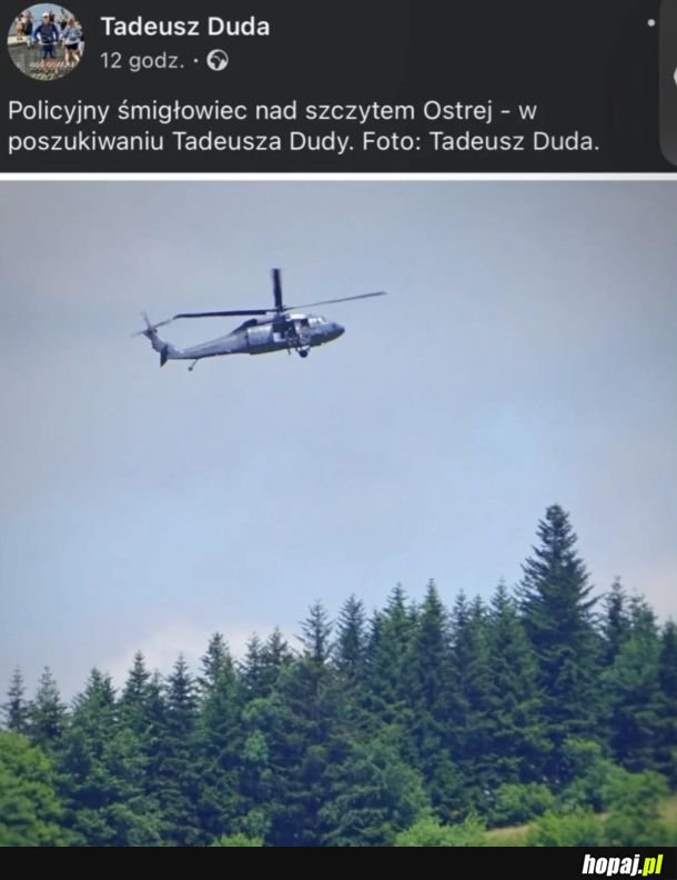Pilotuje: Tadeusz Duda