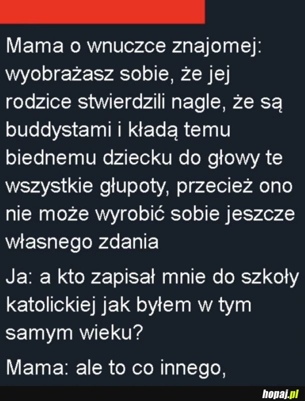 No tak, logiczne przecież