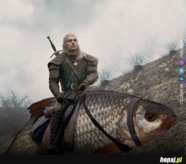  Geralt na Płotce