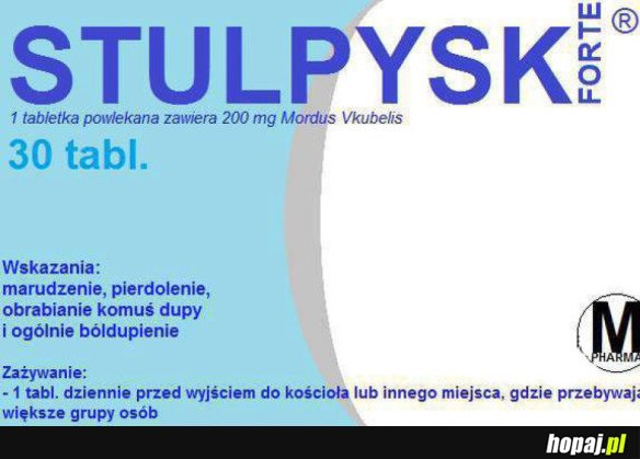 BARDZO PRZYDATNY LEK
