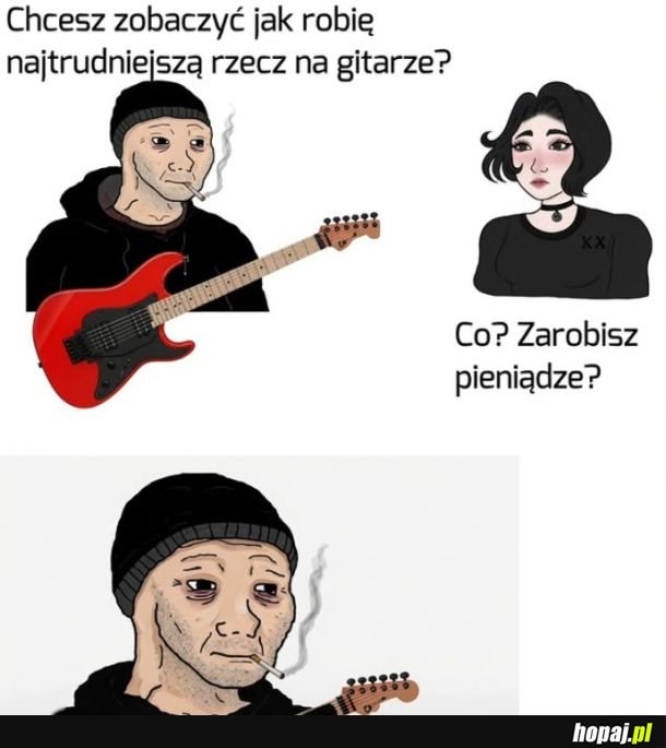 Najtrudniejsza rzecz na gitarze