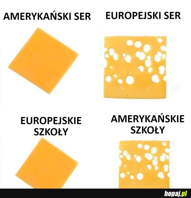 Czyli to przez ten ser