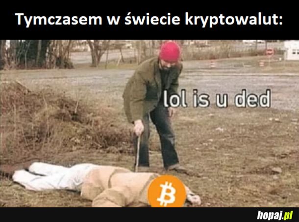 Aktualna cena bitcoina to smutny żart 