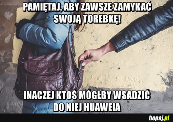 Bądźcie ostrożni
