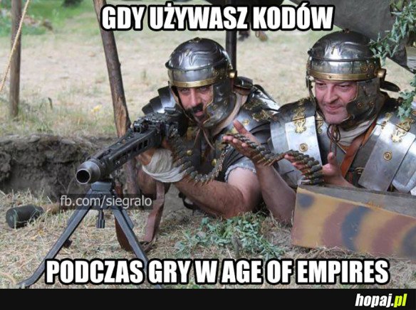 GRAŁO SIĘ W AOE 