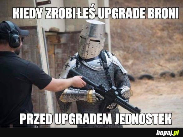 Upgrade broni w kuźni