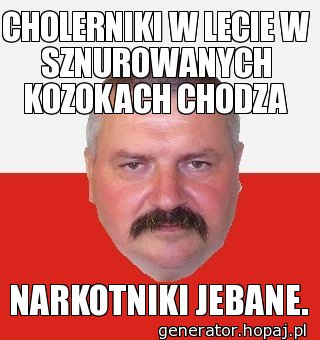 CHOLERNIKI W LECIE W SZNUROWANYCH KOZOKACH CHODZA