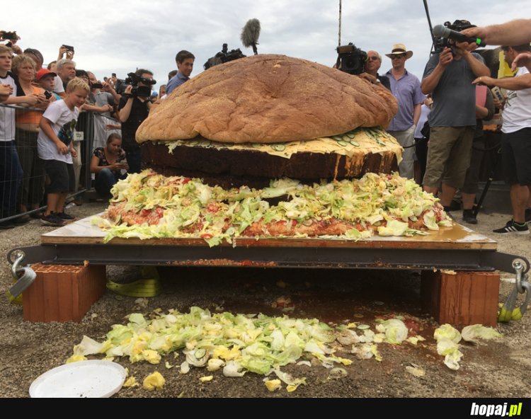 1164kg burger