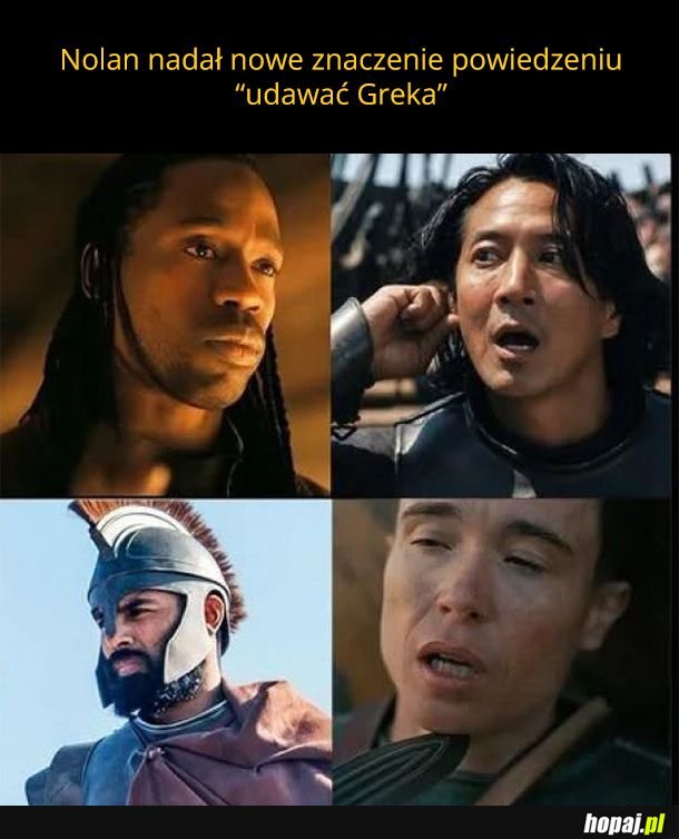 A, to o to chodziło