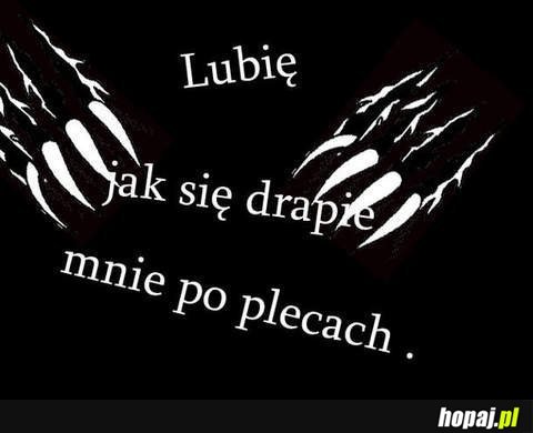 Lubię drapcianie