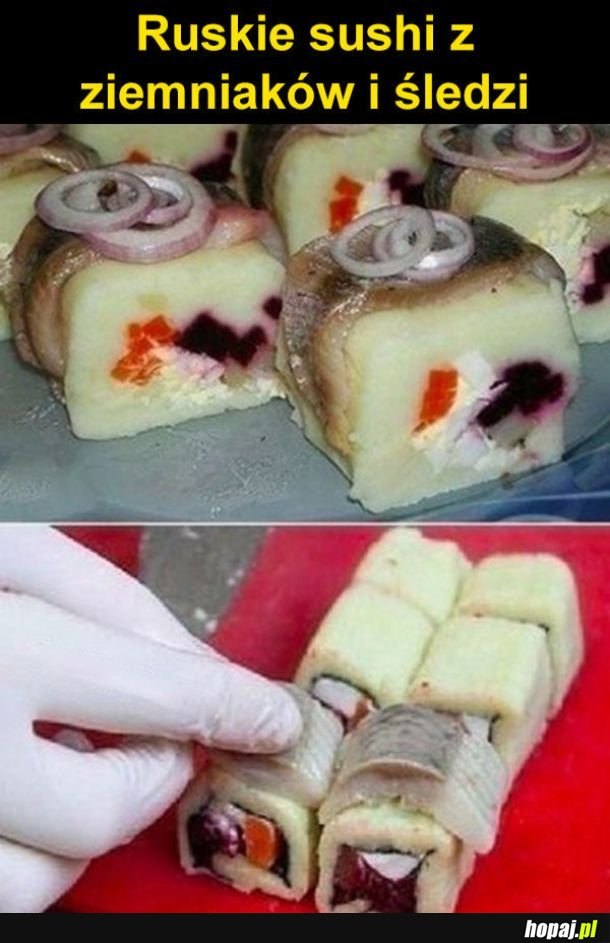 Ruskie sushi